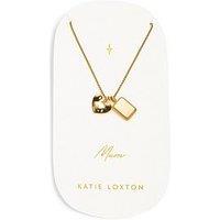 Katie Loxton Mum Waterproof Gold Charm Necklace