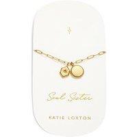 Katie Loxton Soul Sister Waterproof Gold Charm Bracelet