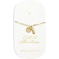 Katie Loxton Collect Adventures Waterproof Gold Charm Bracelet