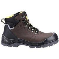 Amblers Mens As203 Laymore Water Resistant Leather Sa - Black