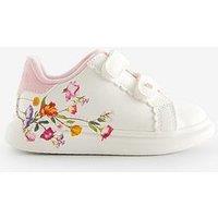 Baker By Ted Baker Younger Girls Floral Trainer - White