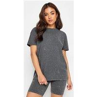 Pixiegirl Petite Acid Wash T Shirt