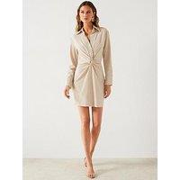 Mango Knot Detail Dress