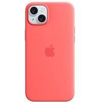 GENUINE APPLE SILICONE CASE WITH MAGSAFE FOR IPHONE 15 / PRO / PLUS / MAX - OPEN