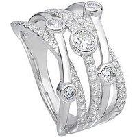 Created Brilliance Capri 9Ct White Gold 0.75Ct Tw Lab Grown Diamond Band Ring