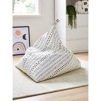 Kaikoo Kids Triangle Beanbag &Ndash; Scandi Print