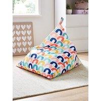 Kaikoo Kids Triangle Beanbag &Ndash; Rainbow Print