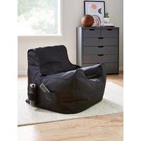 Kaikoo Teenage Beanbag Chair &Ndash; Black