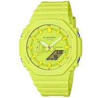 Casio G-Shock Ga-2100-9A9Er Yellow Resin Watch