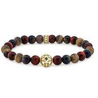 Thomas Sabo Tiger'S Eye Bead Bracelet