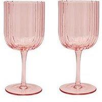 Hestia Scalloped Wine Glasses &Ndash; Set Of 2