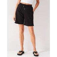 Everyday Longline Shorts - Black