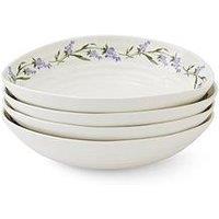 Portmeirion Sophie Conran For Portmeirion Lavandula Set Of 4 Pasta Bowls