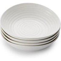 Portmeirion Sophie Conran White Set Of 4 Pasta Bowls