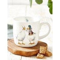 Royal Worcester Wrendale Duck Love Mug