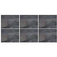 Portmeirion Midnight Slate Placemats - Set Of 6