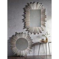 Gallery Direct Herzfeld Silver Wall Mirror