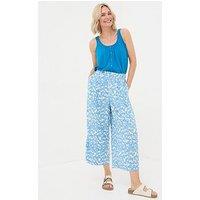 Fatface Shirwell Med Geo Crop - Blue