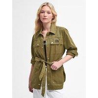 Barbour International Collins Utility Casual Shacket - Green