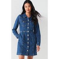 Levi'S Flynn Western Denim Dress - A New York Moment 2