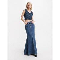 Levi'S Mermaid Denim Maxi Skirt - Enchantment