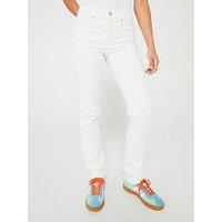 Levi'S 314 Shaping Straight Jeans - Soft Clean White