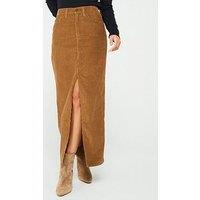 Levi'S Ankle Column Skirt - Ermine - Brown