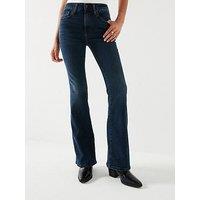 Levi'S 726 High Rise Flare Jean - All Systems Go - Blue
