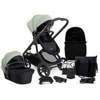 Icandy Orange 4 Pushchair Bundle - Pistachio/Black