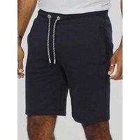 D555 Stefan Elasticated Waist Shorts - Navy