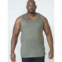 D555 Fabio Muscle Vest - Khaki