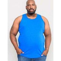 D555 Fabio Muscle Vest - Blue