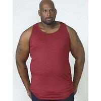 D555 Fabio Muscle Vest - Red
