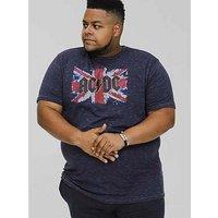 D555 Dennis Official Acdc Print T-Shirt - Navy Reno