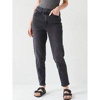 Levi'S High Waisted Mom Jeans - Say No Go Grey