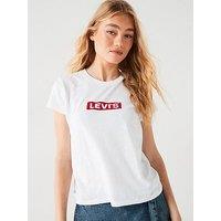 Levi'S Graphic Authentic Tee - Core Boxtab Authentic Tee White+