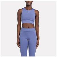 Reebok Womens Training Lux Contour Train Crop - Blue