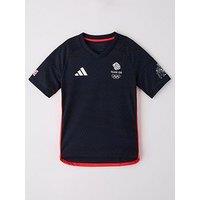 Adidas Youth Team Gb Football Jersey - Navy