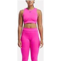 Reebok Womens Training Lux Contour Train Crop - Pink