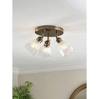Very Home Hellie 3-Light Flush Ceiling Spotlight