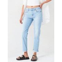 Levi'S Mid Rise Cool Performance Boyfriend Jean - Cool Friends From College - Blue