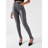 Levi'S Retro High Rise Skinny Jeans - Shine Til Dawn Grey