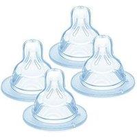 Mam Slow Flow Bottle Teat (Teat 1) - 4Pk