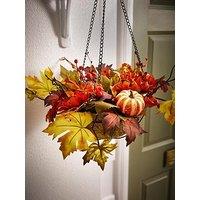 Very Home Autumn Sunflower Hanging Basket