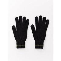 Everyday Knitted Gloves - Black