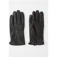 Very Man Leather Gloves - Black
