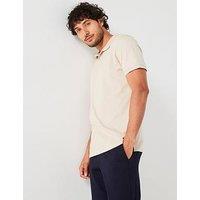 Everyday Short Sleeve Jersey Polo - Stone