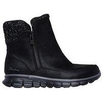 Skechers Ankle Chelsea Boots - Black