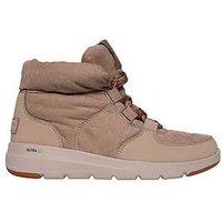 Skechers Nylon Puffy Sneaker Boots - Brown