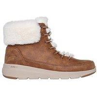 Skechers Perform Textile Bungee Boot - Chestnut - Brown